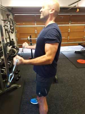 Dean Geddes Client Working Out